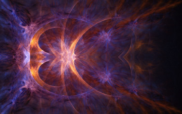 Картинка 3д графика fractal фракталы абстракция