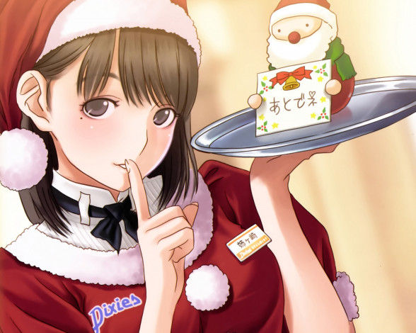 Обои картинки фото аниме, loveplus, девушка