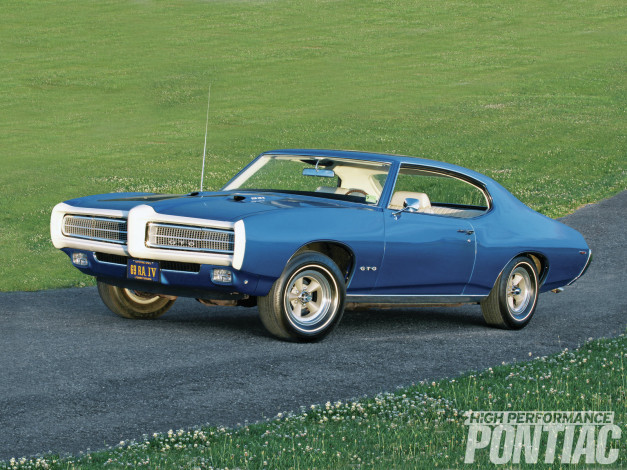Обои картинки фото 1969, pontiac, gto, автомобили
