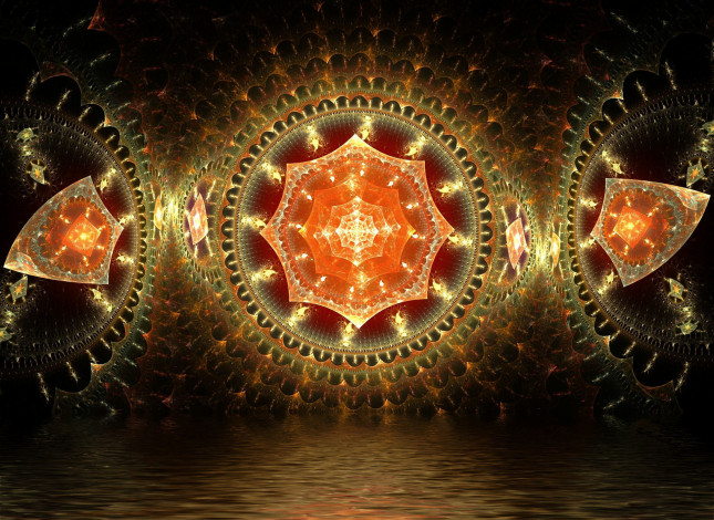 Обои картинки фото 3д, графика, fractal, фракталы, узор, абстракция