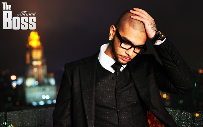 Обои картинки фото музыка, тимати, очки, жилет, галстук