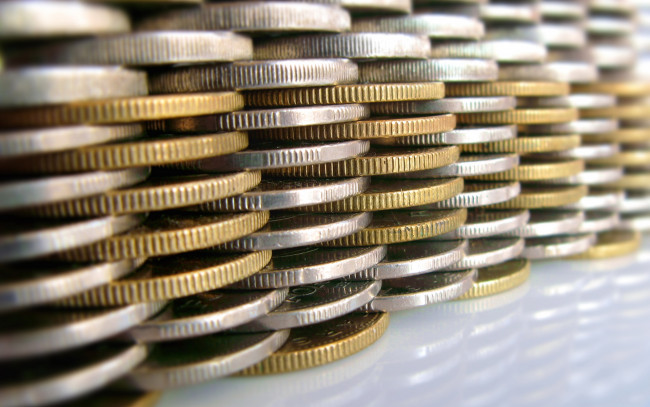 Обои картинки фото разное, золото, купюры, монеты