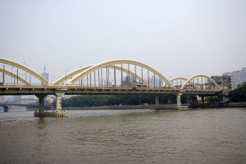 Картинка города мосты китай гуанчжоу