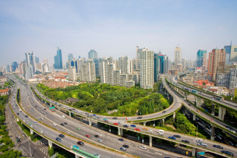 Картинка города шанхай китай