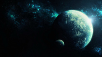 Картинка космос арт планета