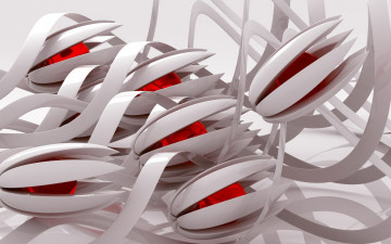 Картинка 3д графика flowers цветы