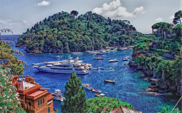 Картинка корабли разные вместе яхты море бухта лодки катера