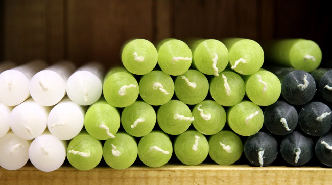 Обои картинки фото разное, свечи, много, разноцветный