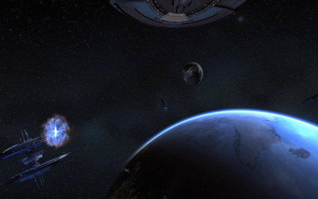 Обои картинки фото космос, арт, планета