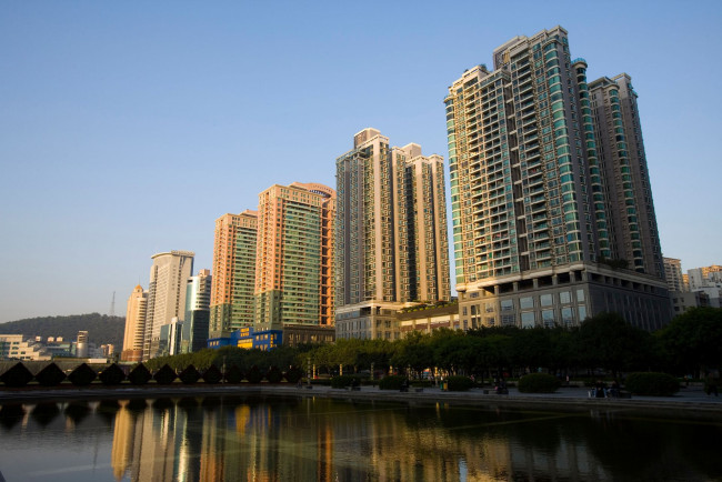 Обои картинки фото города, панорамы, китай, гуанчжоу, guangzhou, china