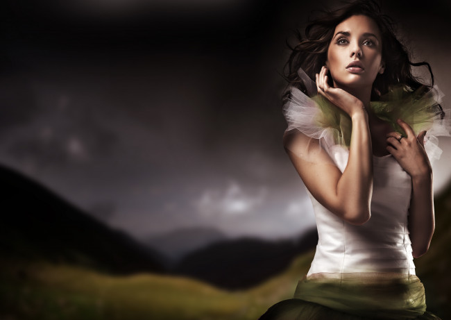 Обои картинки фото -Unsort Брюнетки Шатенки, девушки, unsort, брюнетки, шатенки, гламур