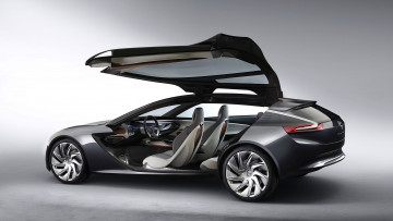 Картинка автомобили 3д car monza opel