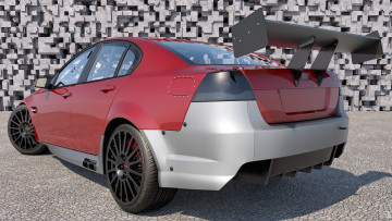 обоя автомобили, 3д, стена, автомобиль