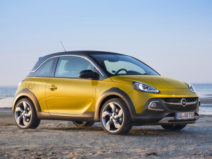 Картинка автомобили opel 2014г желтый rocks adam