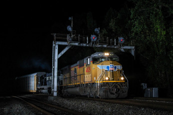 Картинка техника поезда железная дорога рельсы локомотив состав