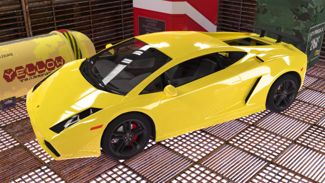 Обои картинки фото автомобили, 3д, автомобиль