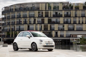 обоя автомобили, fiat, 312, 500c, 2015г