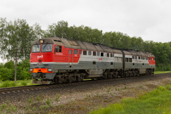 Картинка техника локомотивы локомотив рельсы дорога железная