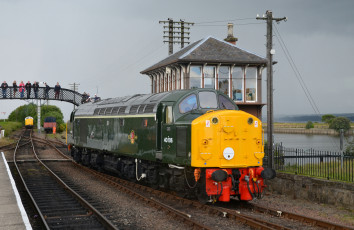 Картинка техника локомотивы локомотив рельсы дорога железная