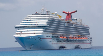 Картинка carnival+breeze корабли лайнеры круизный лайнер