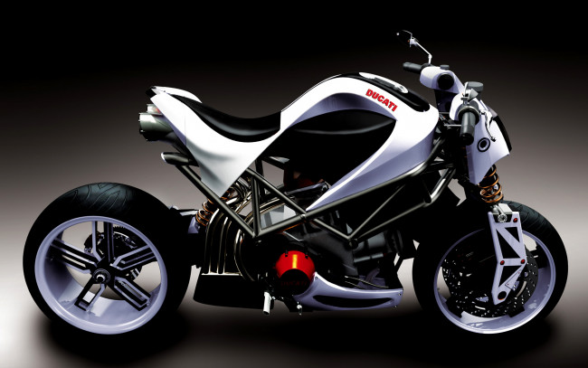 Обои картинки фото мотоциклы, 3d