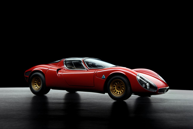 Обои картинки фото alfa romeo 33 stradale prototype `67, разное, игрушки, спорткар