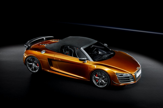 Обои картинки фото audi r8 gt spyder, разное, игрушки, спорткар