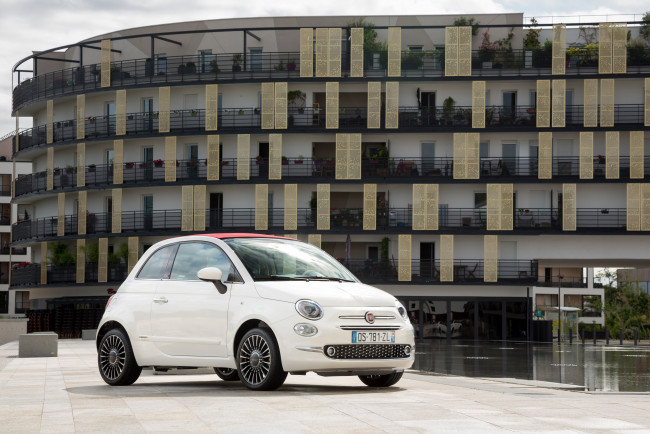 Обои картинки фото автомобили, fiat, 312, 500c, 2015г