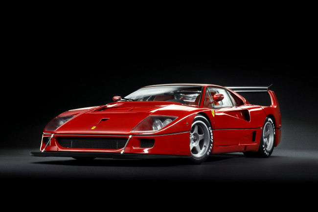 Обои картинки фото ferrari f40 competizione, разное, игрушки, спорткар