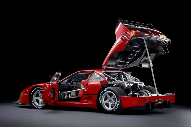 Обои картинки фото ferrari f40 competizione, разное, игрушки, спорткар