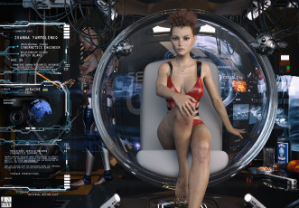 Картинка 3д+графика фантазия+ fantasy фон взгляд девушка universal nation