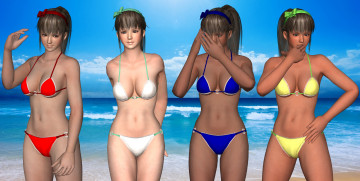 Картинка 3д+графика люди+ people девушки фон взгляд