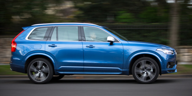 Обои картинки фото автомобили, volvo, 2016г, au-spec, xc90, t6, r-design