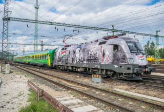 Картинка техника электровозы состав локомотив