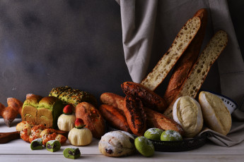 Картинка еда хлеб +выпечка хлебушек