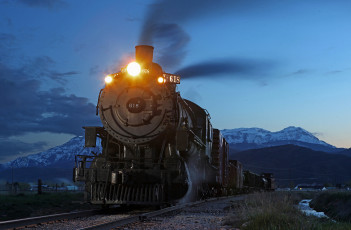 Картинка техника паровозы паровоз рельсы