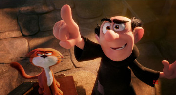 обоя мультфильмы, smurfs,  the lost village, роль, персонажи, кадр, смурфы, мультфильм, 3