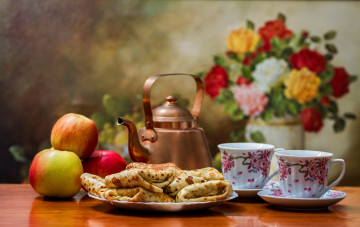 Картинка еда натюрморт чаепитие
