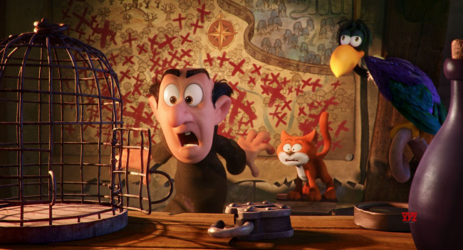 Обои картинки фото мультфильмы, smurfs,  the lost village, 3, мультфильм, смурфы, кадр, роль, персонажи