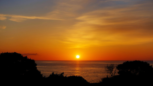 Обои картинки фото природа, восходы, закаты, простор