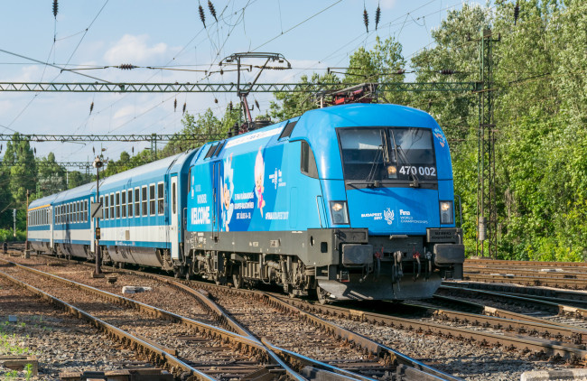 Обои картинки фото техника, электровозы, состав, локомотив