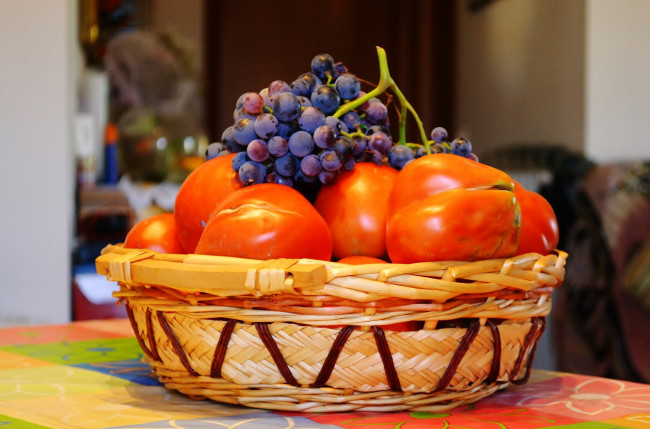 Обои картинки фото еда, фрукты и овощи вместе, снедь