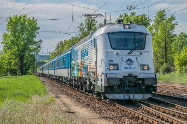 Обои картинки фото техника, электровозы, состав, локомотив