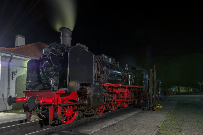 Обои картинки фото техника, паровозы, паровоз, рельсы