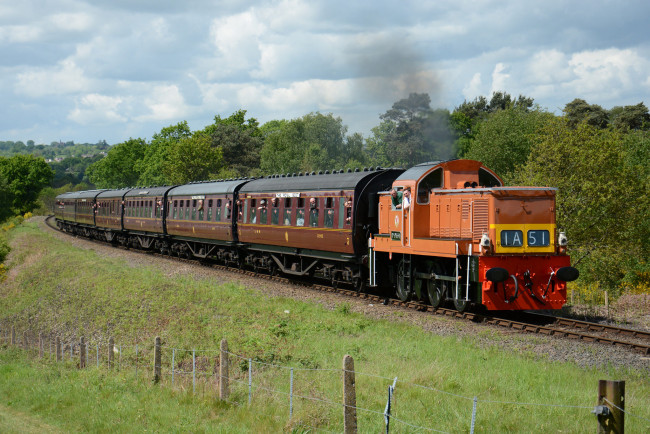 Обои картинки фото техника, поезда, состав, локомотив