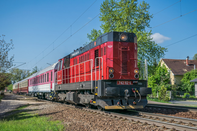 Обои картинки фото техника, поезда, состав, локомотив