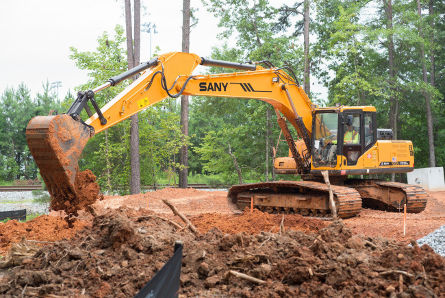 Обои картинки фото техника, экскаваторы, экскаватор