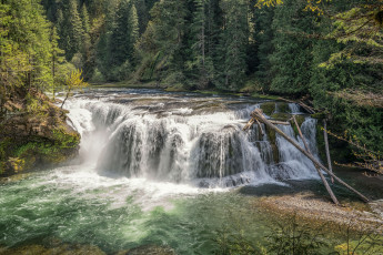 Картинка природа водопады простор