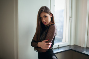 Картинка девушка девушки -unsort+ брюнетки темноволосые модель