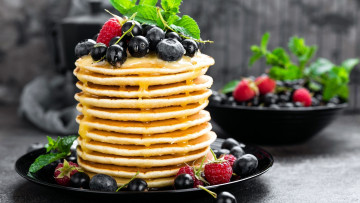 Картинка еда блины +оладьи